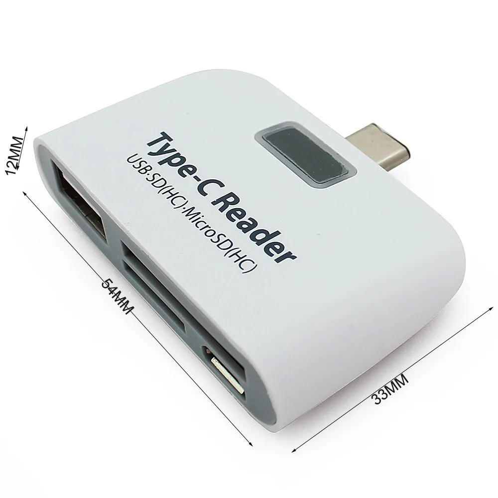 Устройство для чтения карт передачи CHYI Type C + OTG 1 портовый концентратор 2 0 с