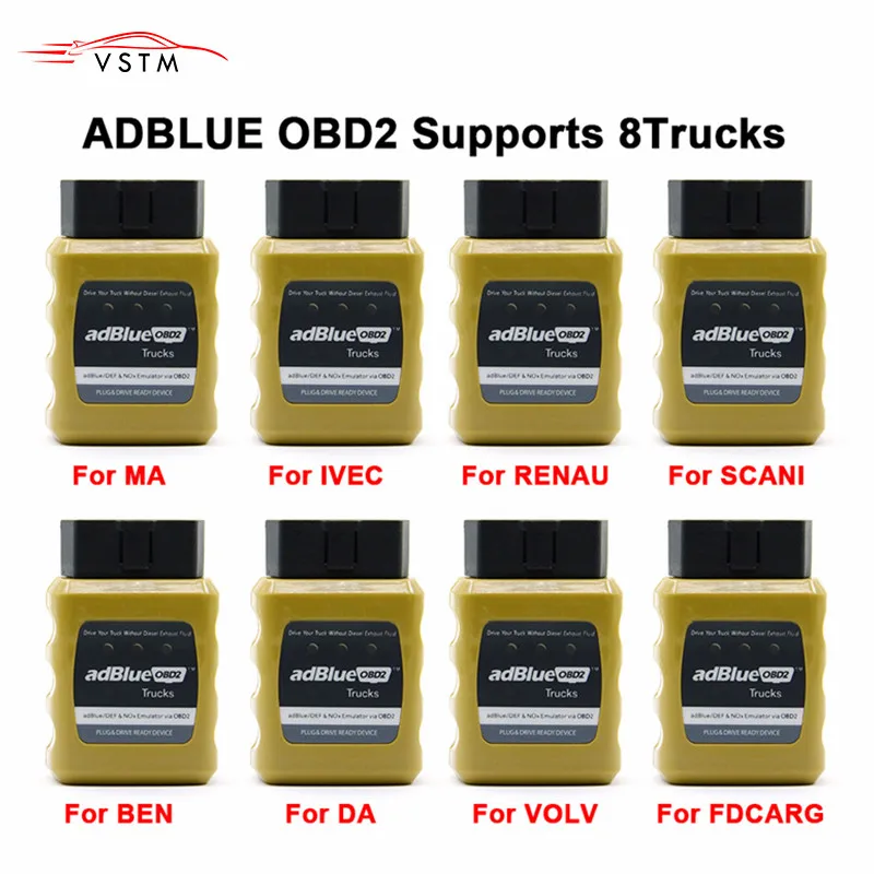 Эмулятор AdBlue NOX эмуляция AdblueOBD2 Plug & Drive готовое устройство от OBD2 Trucks Adblue для