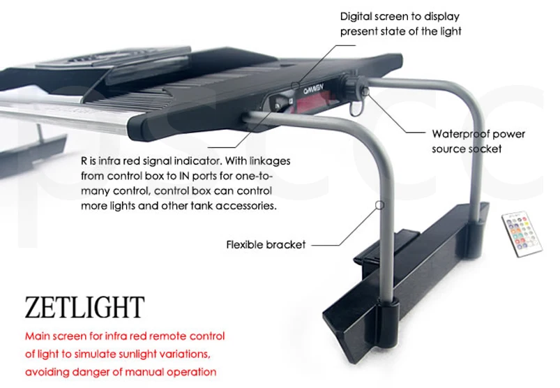 Височный интегратор ZETLIGHT светодиодный светильник черная тарелка(труба) ZT6500 ZT-6500 дистрибьютор провинции Гуандун