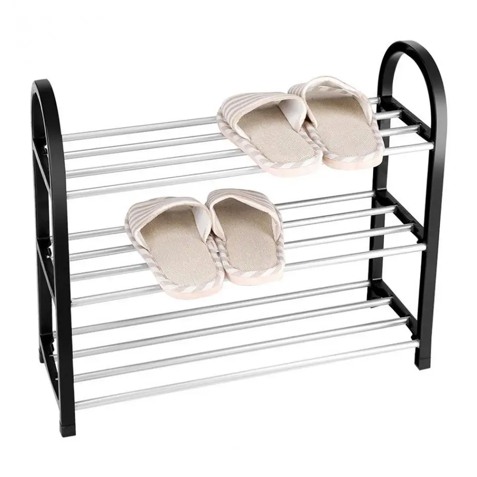 Стойка органайзер Многоуровневая для обуви 3/4 уровней однотонная|shoe rack diy|stand