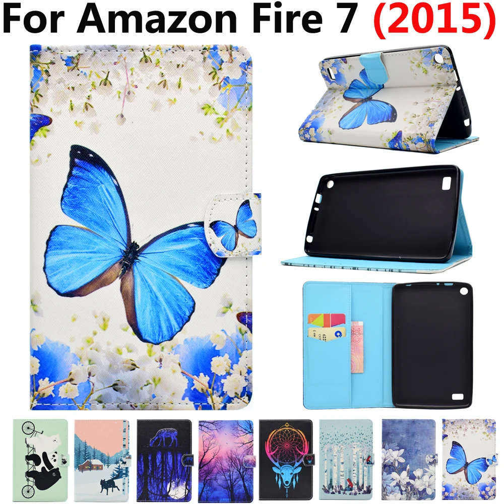 Ударопрочный Магнитный чехол для Amazon Fire 7 2015 5-го поколения 0 дюймов с стилусом |