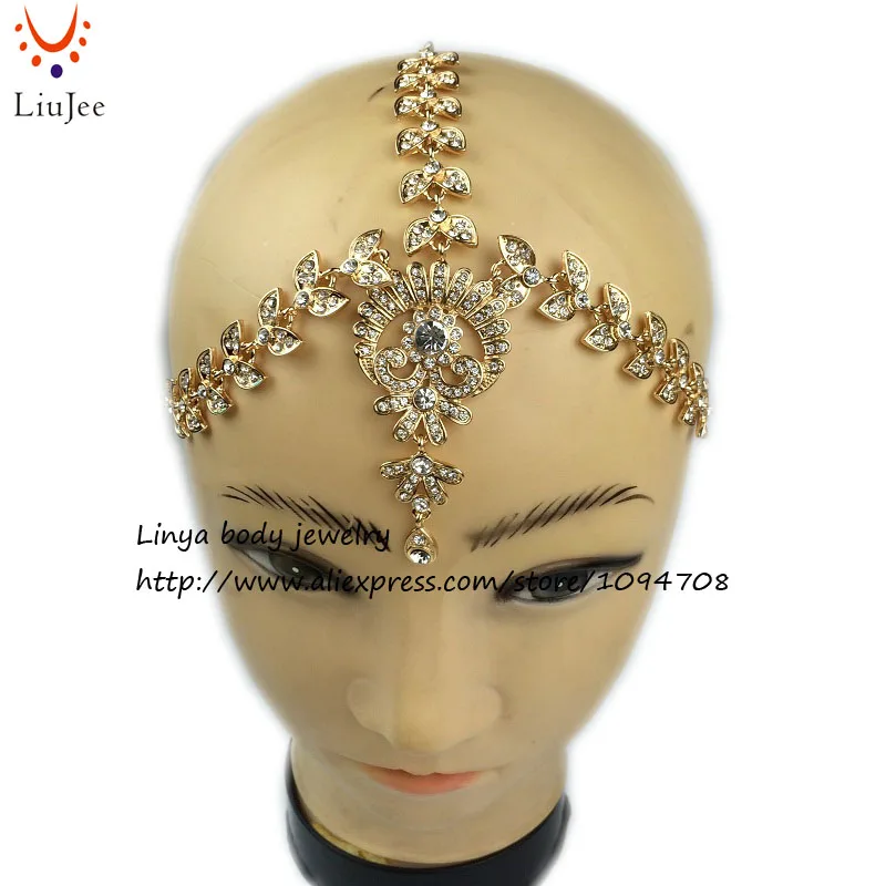 Женская повязка на голову с искусственными бриллиантами украшения для волос