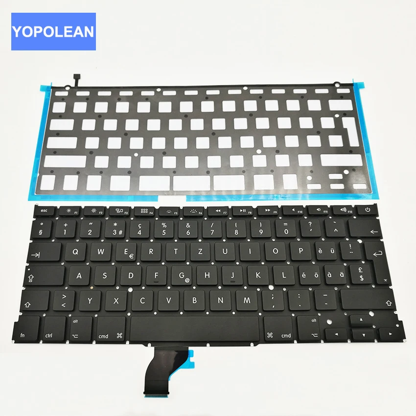Новая клавиатура A1502 Swiss Switzerland с подсветкой для Macbook Pro Retina 13 &quotA1502 замена