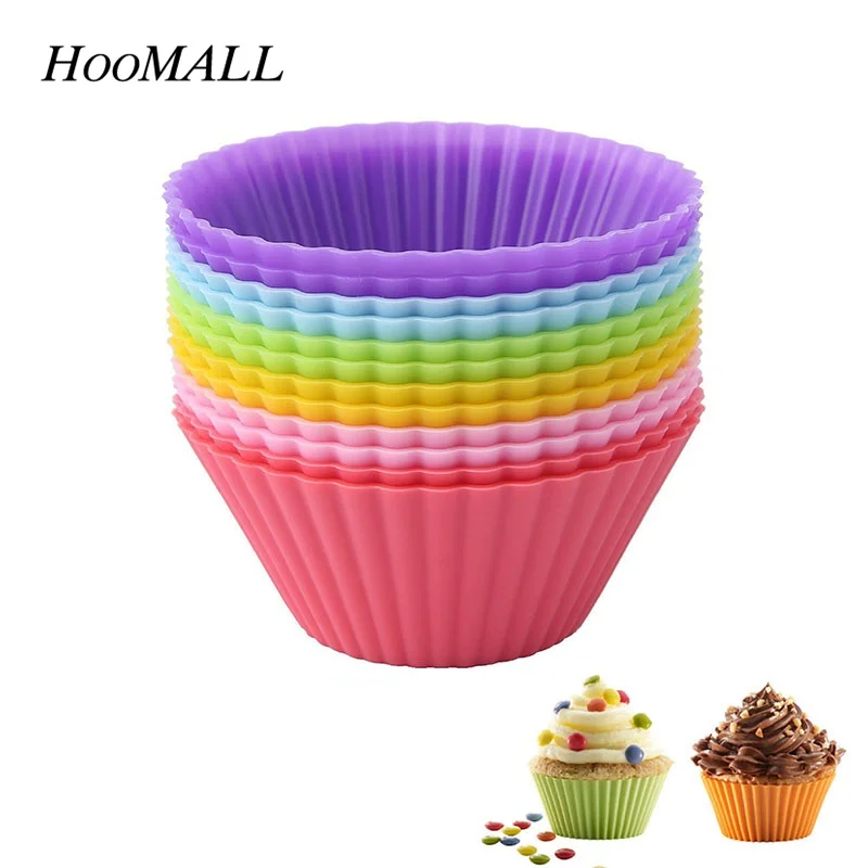 Hoomall 12 шт./компл. поднос для вечерние торта искусственный цвет рандомный формы