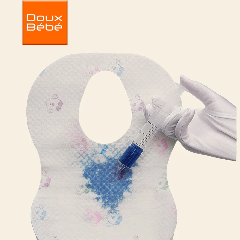 Doux Bebe 20 шт./лот стерильные одноразовые нагрудники новорожденных