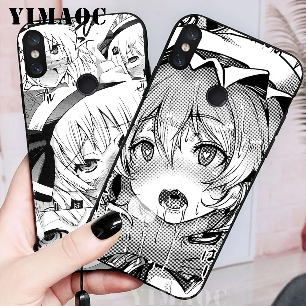 Yimaoc аниме девочка мягкий чехол с мультяшным рисунком для Xiaomi Mi5 Mi5S Mi6 Mi9 Mi8 Lite SE A1 A2