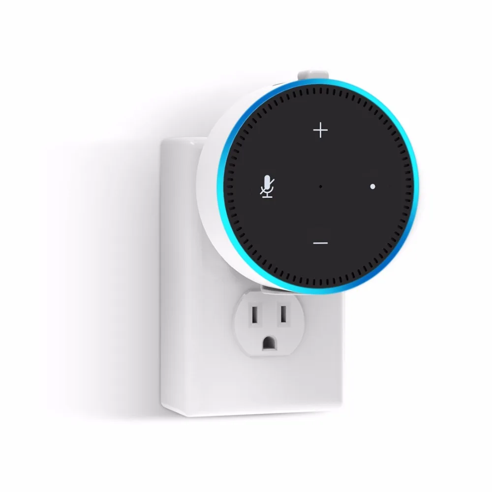Настенная стойка для крепления на выходе Google Home Mini и Dot 2 го поколения чистая