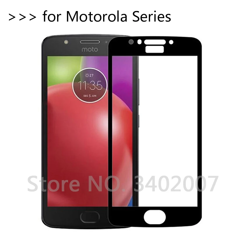 2.5D полное покрытие закаленное Стекло для Motorola G5 G5S плюс красочный Экран протектор