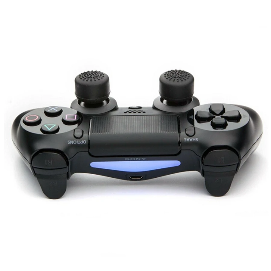 Нескользящий Силиконовый чехол для контроллера PS4 защитный геймпада джойстика + 8