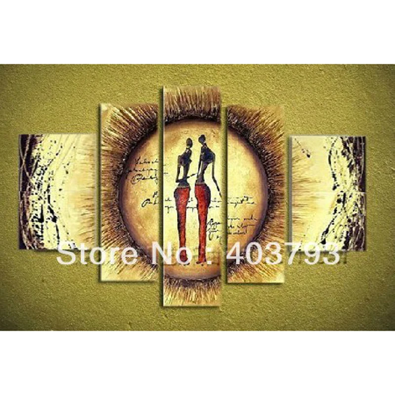 Высокое качество Современное абстрактное огромное украшение на стену живопись