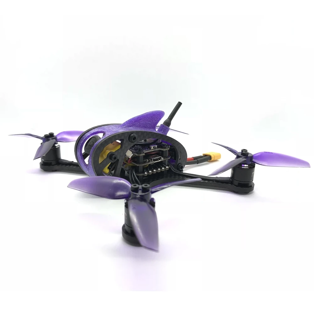 Fullspeed Leader3/3SE 130 мм FPV гоночный Радиоуправляемый Дрон мини Квадрокоптер F4 OSD 28A BLHeli_S 48CH 600mW Micro F1 PNP/BNF для FRSKY FLYSKY