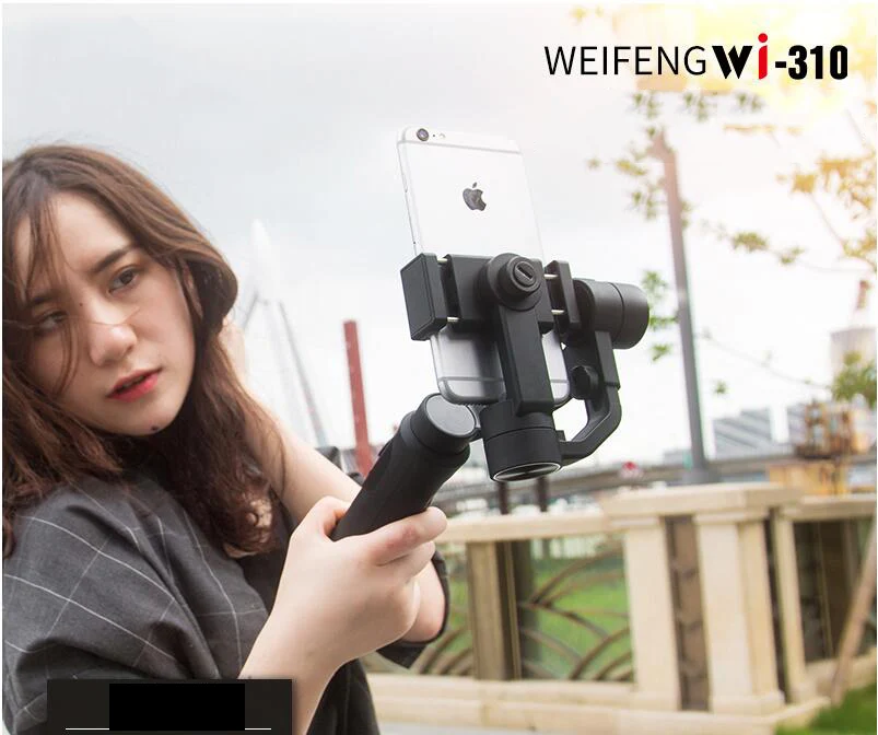 

Weifeng mobile phone shooting stabilizer tripod three-axis camera balance anti-shake live video video handheld gimbal