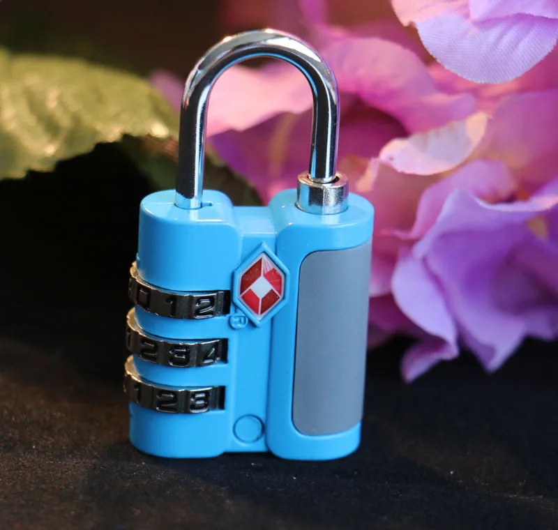 TSA 530 замок для путешествий 3 набора Мини код навесной с паролем багажа чемодан