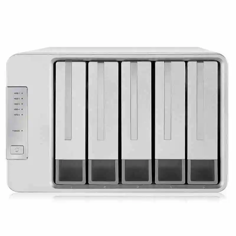 

Корпус для жесткого диска Terramaster DAS 5 Bay, 3,5 дюйма/2,5 дюйма, Raid HDD, USB3.0, Type-C, 5 Гбит/с, до 50 ТБ