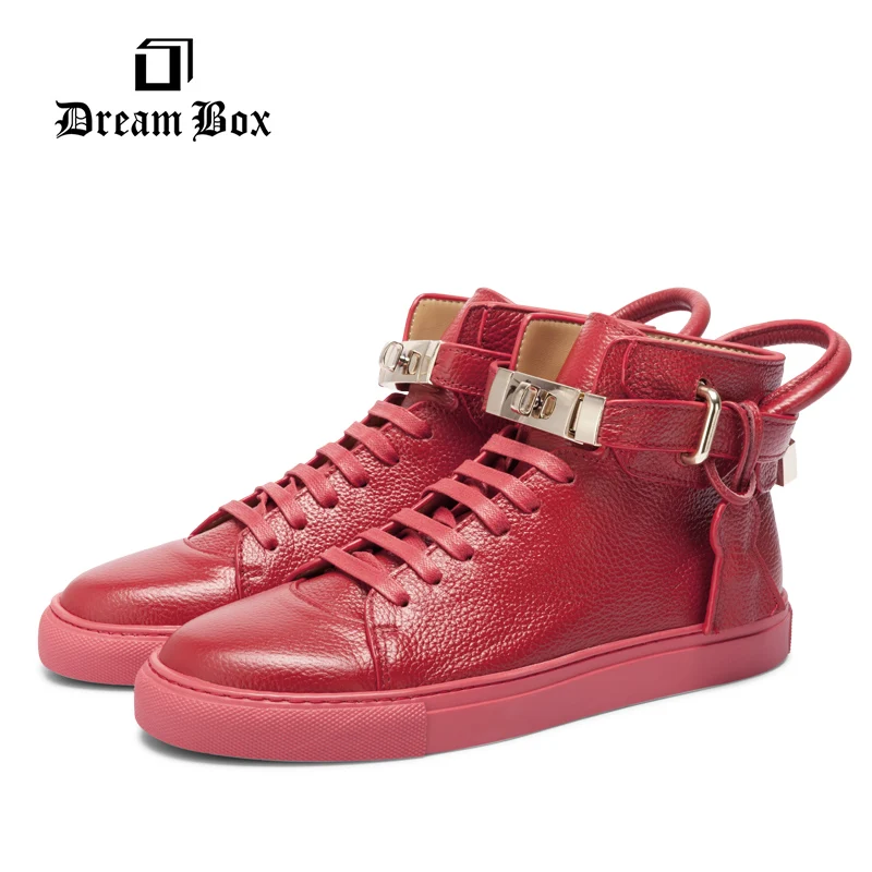 Мужская молодежная кожаная обувь для отдыха в британском стиле модная с