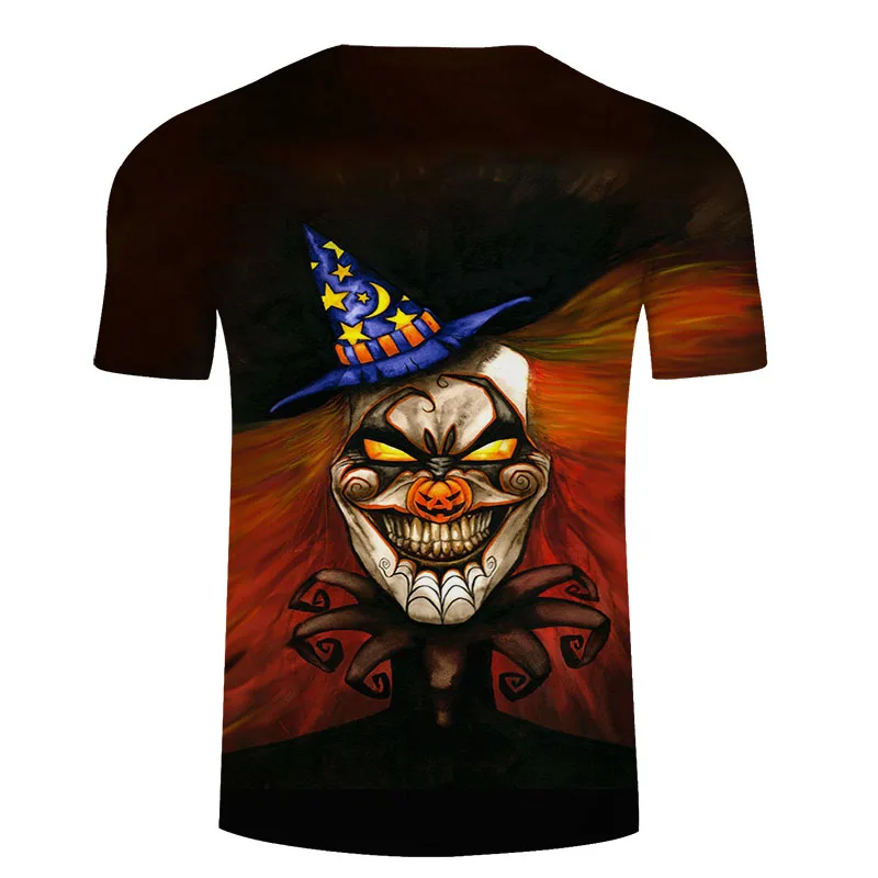 

ZOOTOP BEAR Funny Jack tshirt Men Women t shirt 3d Top Tee Fashion t-shirt Short Sleeve Camiseta Anime Tee Halloween Drop Ship