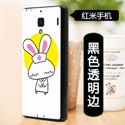 Ручная роспись чехол для Xiaomi редми красный рис мягкая оболочка силиконовый