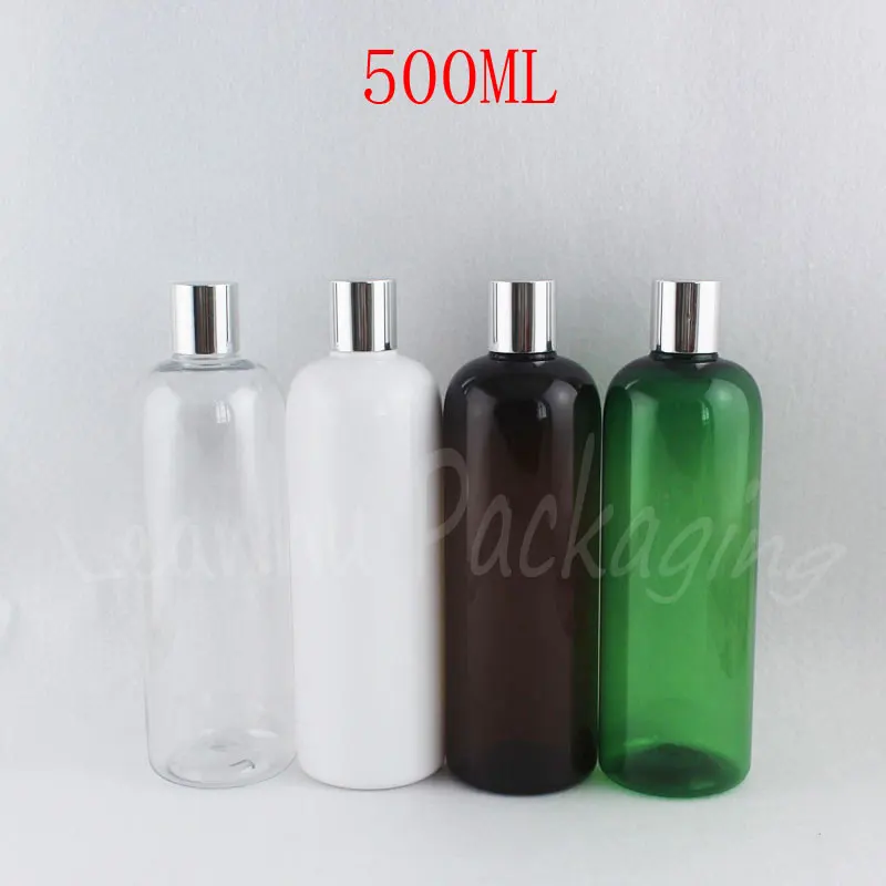 

Круглый пластиковый флакон 500 мл, пустой косметический контейнер 50 мл, флакон для шампуня/геля для душа (15 шт./лот)