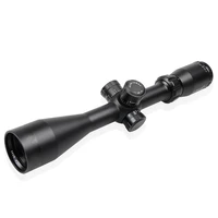 lebo 4 16x44sp p4 optical sight side adjustment button second focal plane air gun scope 2 pairs of lens covers can be replaced