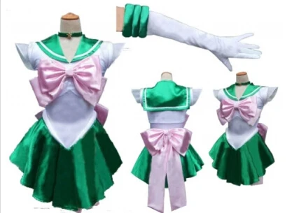 Бесплатная доставка костюм для взрослых леди Сейлор Мун Венера Sailormoon Униформа