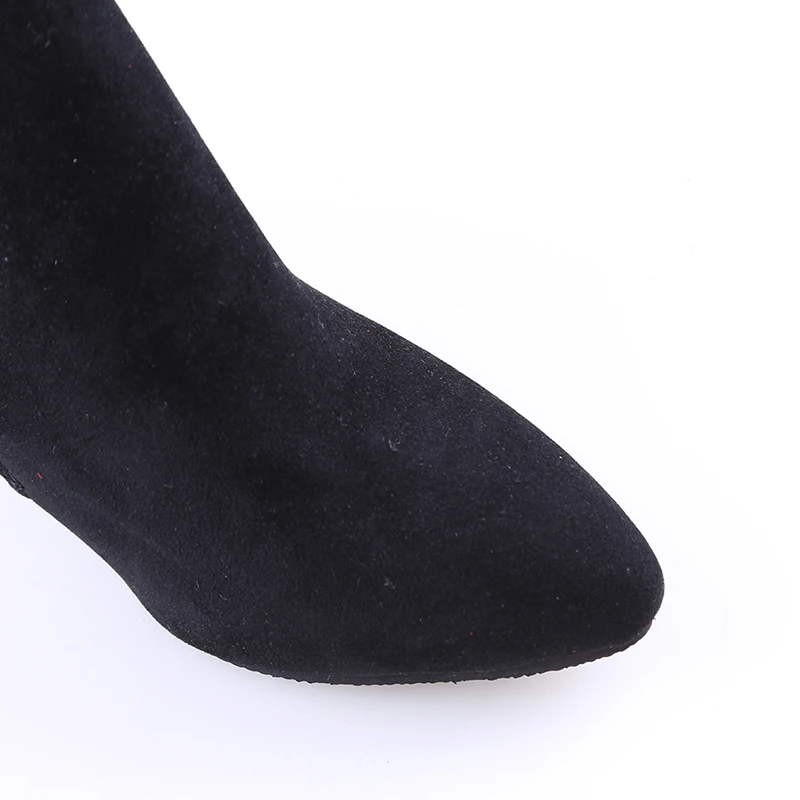 2020 Популярные осенние модные женские Ботинки Martin повседневные ботинки из флока