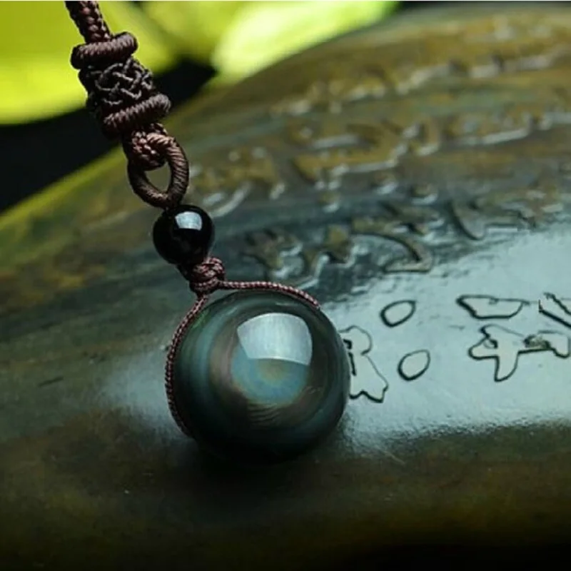 Бесплатная доставка 20 мм Бусины Натуральный камень кулон Цепочки и ожерелья