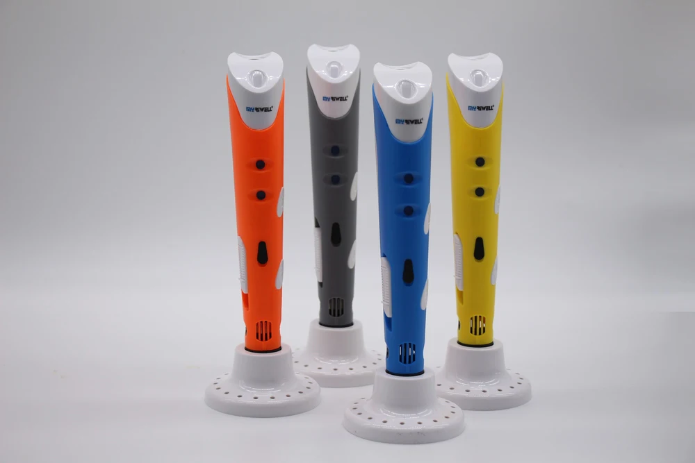 Myriwell 3d печать pen1.75 мм ABS Смарт 3D Ручка для рисования+ нить+ адаптер креативный подарок для детей дизайн живопись