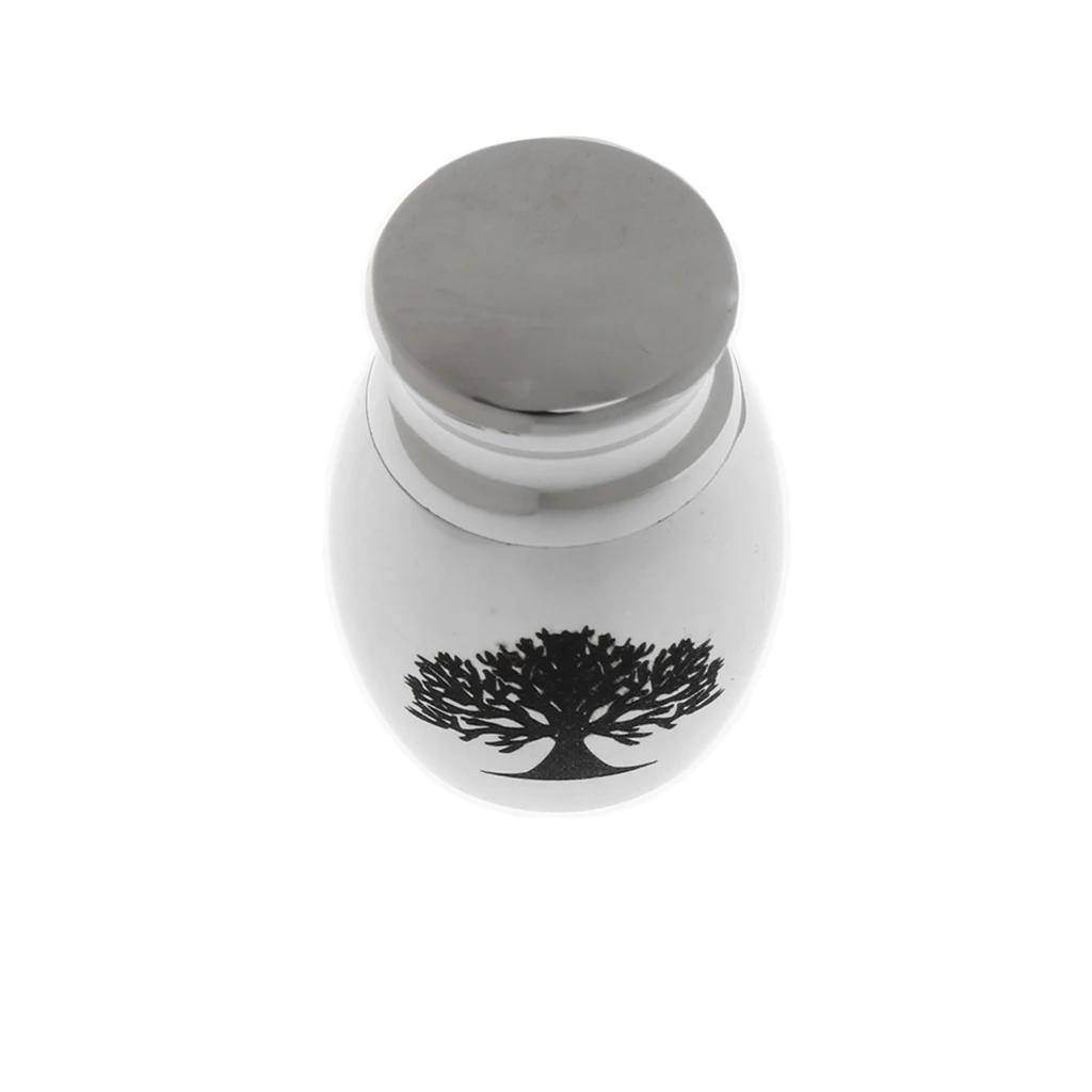 Mini Stainless Steel Funeral Cremation Urn Container Tree Of Life | Украшения и аксессуары