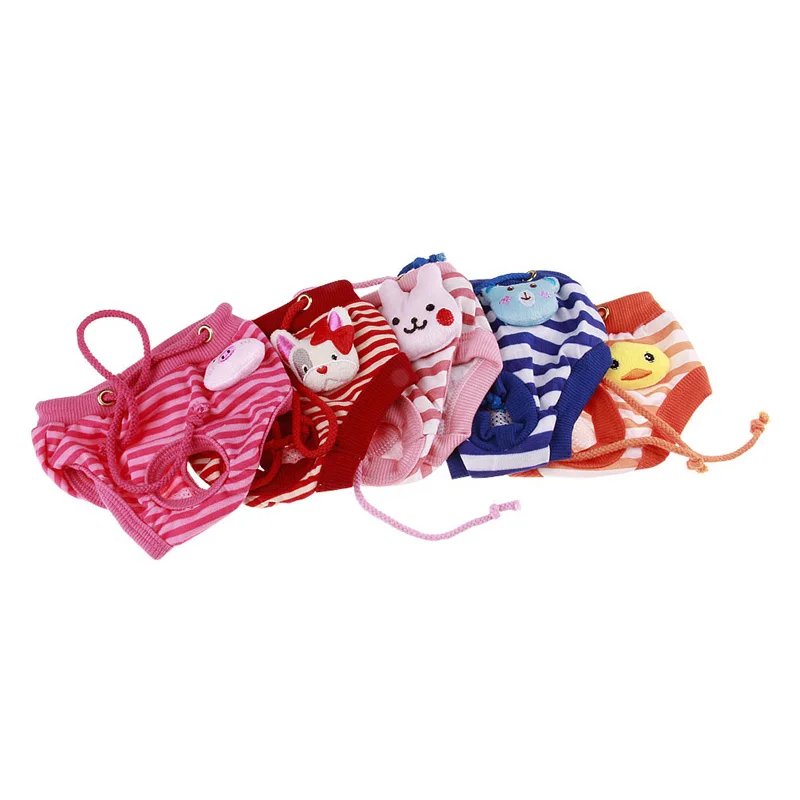 Милые Женщины собак пеленки стирать многоразовые хлопок Pet Регулируемый