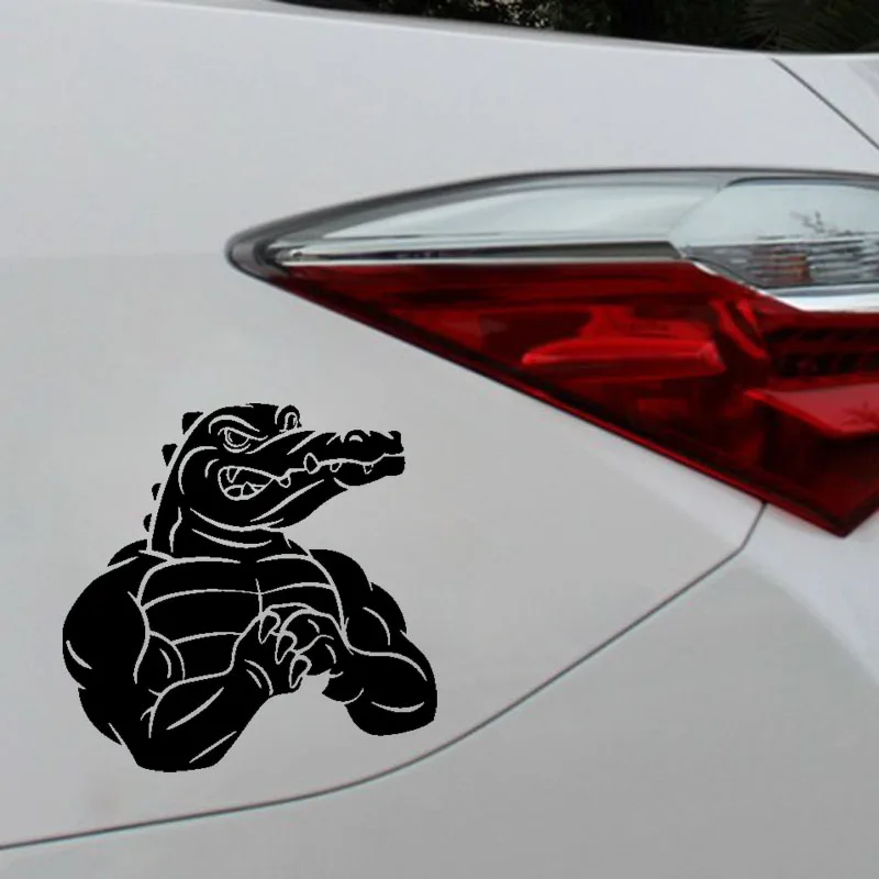YJZT 15 1 см * 14 9 свирепый сильный крокодил оригинальная крутая художественная