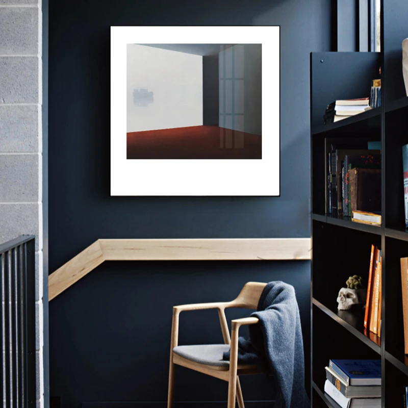 Абстрактное художественное полотно плакат принты Скандинавская настенная