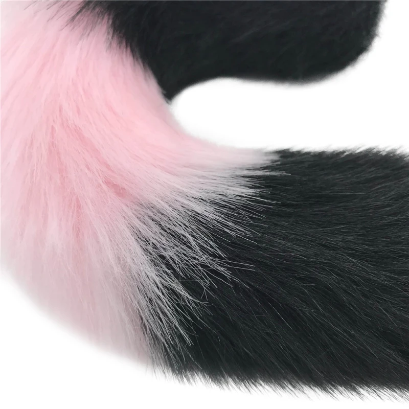 3 размера секс Фетиш Фэнтези мягкий лисий хвост металлическая Анальная пробка