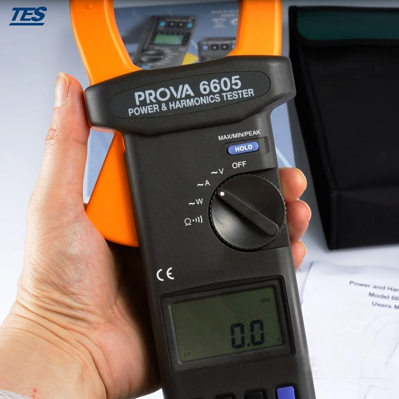 

PROVA-6605 AC Clamp Power Harmonics Tester