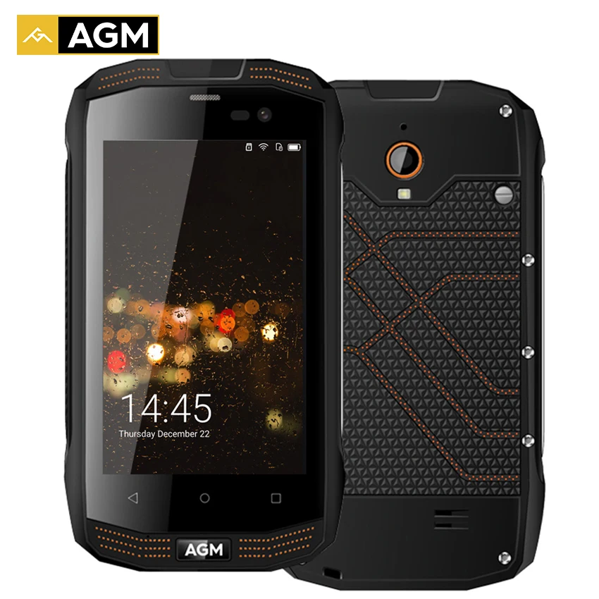 Оригинал AGM A2 Рио 4 0 г LTE IP68 Водонепроницаемый мобильный телефон Android 5 1 Qualcomm MSM8909