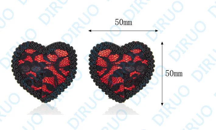 Ювелирные изделия для тела кольцо сосков кружево клей сердца наклейки на соски