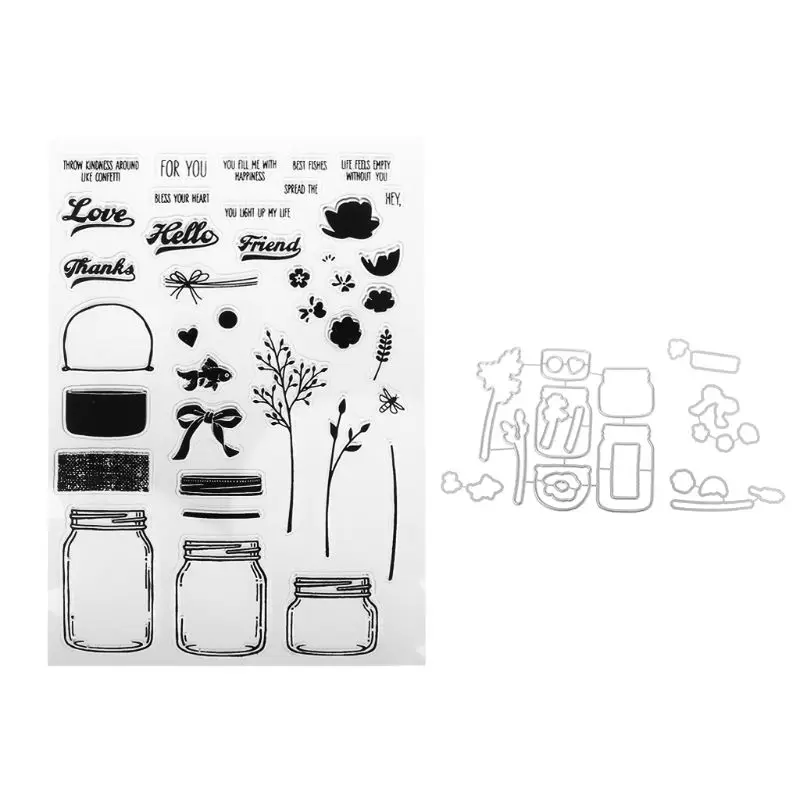 

Best Gift DIY Cutting Dies Stencil DIY Scrapbooking Embossing Paper Card Decor