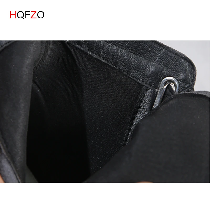 HQFZO/кожаные ботинки в британском стиле осенняя женская обувь на платформе и