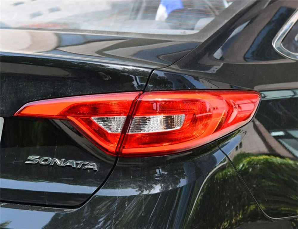 Для hyundai Sonata комплект для освещения автомобиля Авто задний фонарь Поворотная сигнальная Тормозная лампа Предупреждение ющий бампер свет