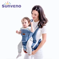 sunveno original new ergonomic baby carrier breathable infant backpack stool sling hipseat newborn heaps baby kangaroo 20kg wrap