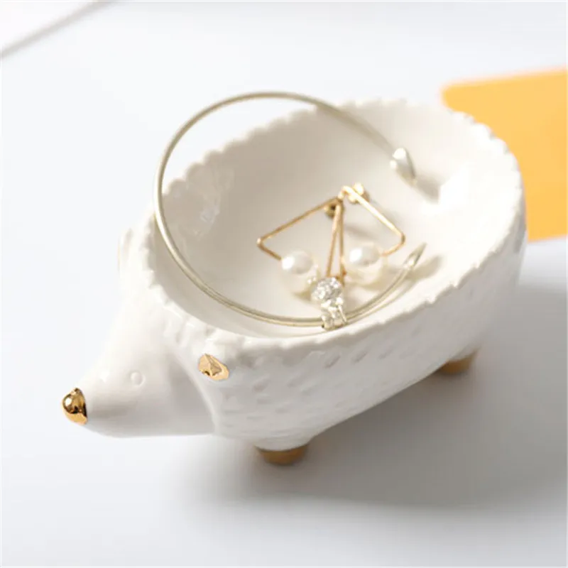 2 шт./компл. Ежик Единорог элегантная ручная роспись стеллажи украшения подарки