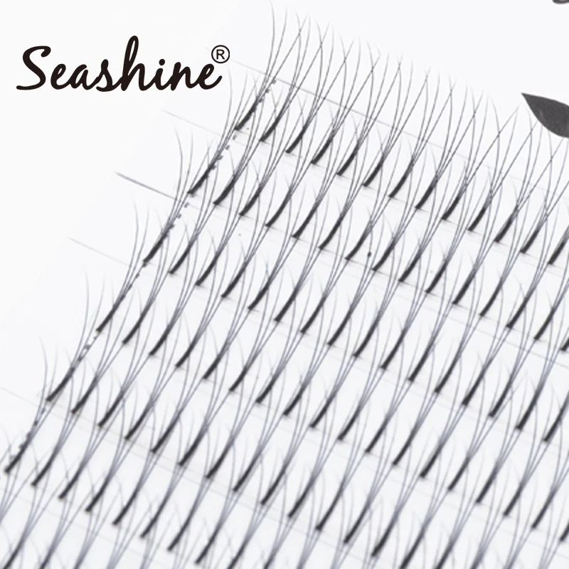 

Seashine Luxury Lashes Premade Fans Pre fanned Lash Extension Makeup tools Pre Made Volume Fans Faux Mink Eyelashes Extension