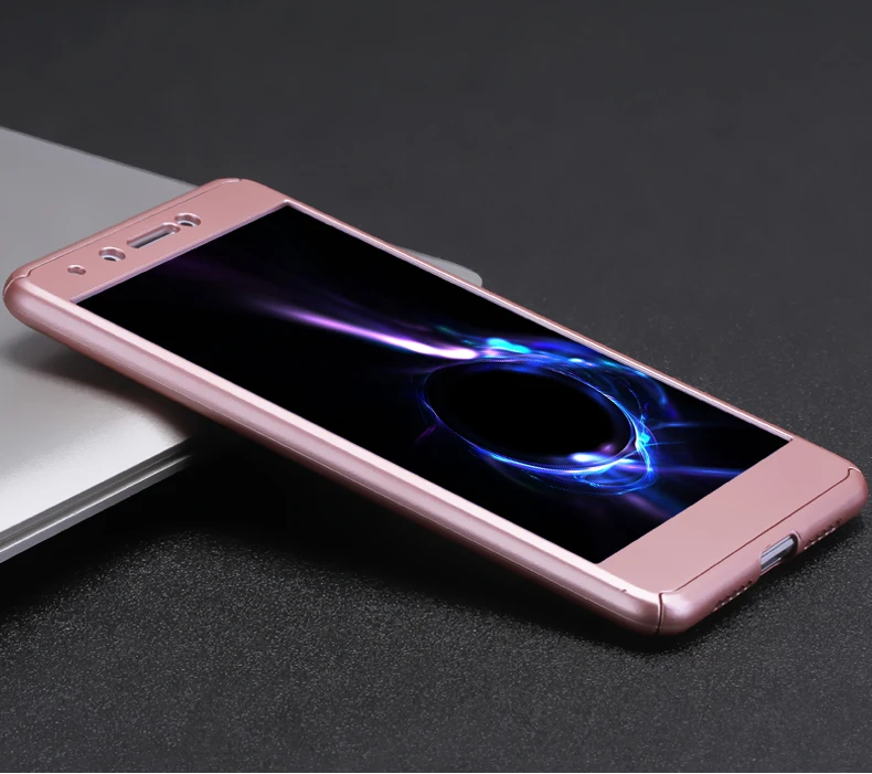 Чехол для Honor 6A 6c Pro V9 V 9 Play 360 чехол с полным покрытием Huawei закаленным
