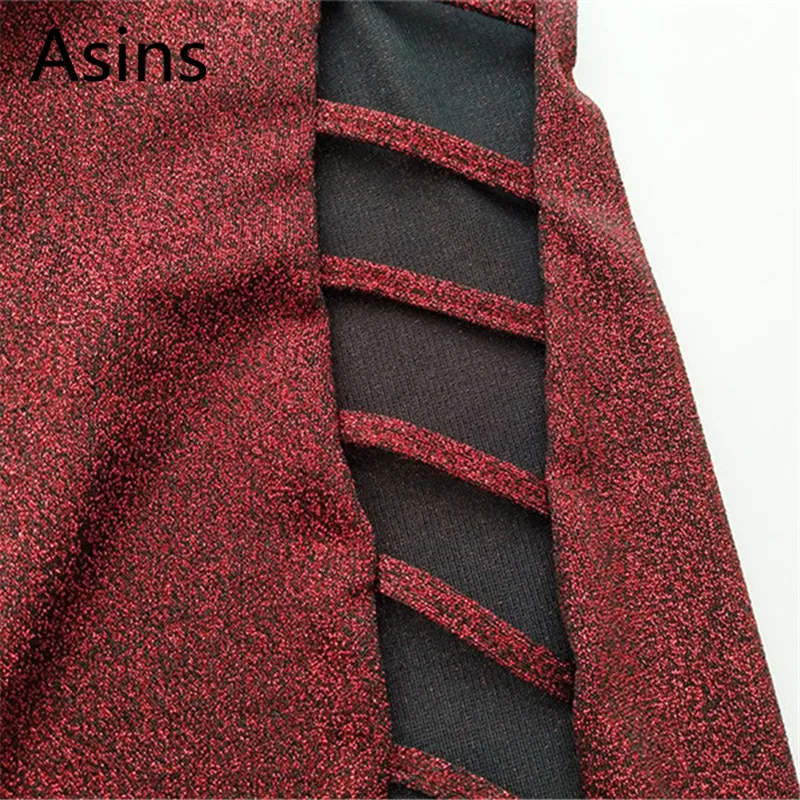 

Asins sexy nightclub dress 2019 summer new hot women fashion solid splice sling open back high waist slim sexy hollow out dress