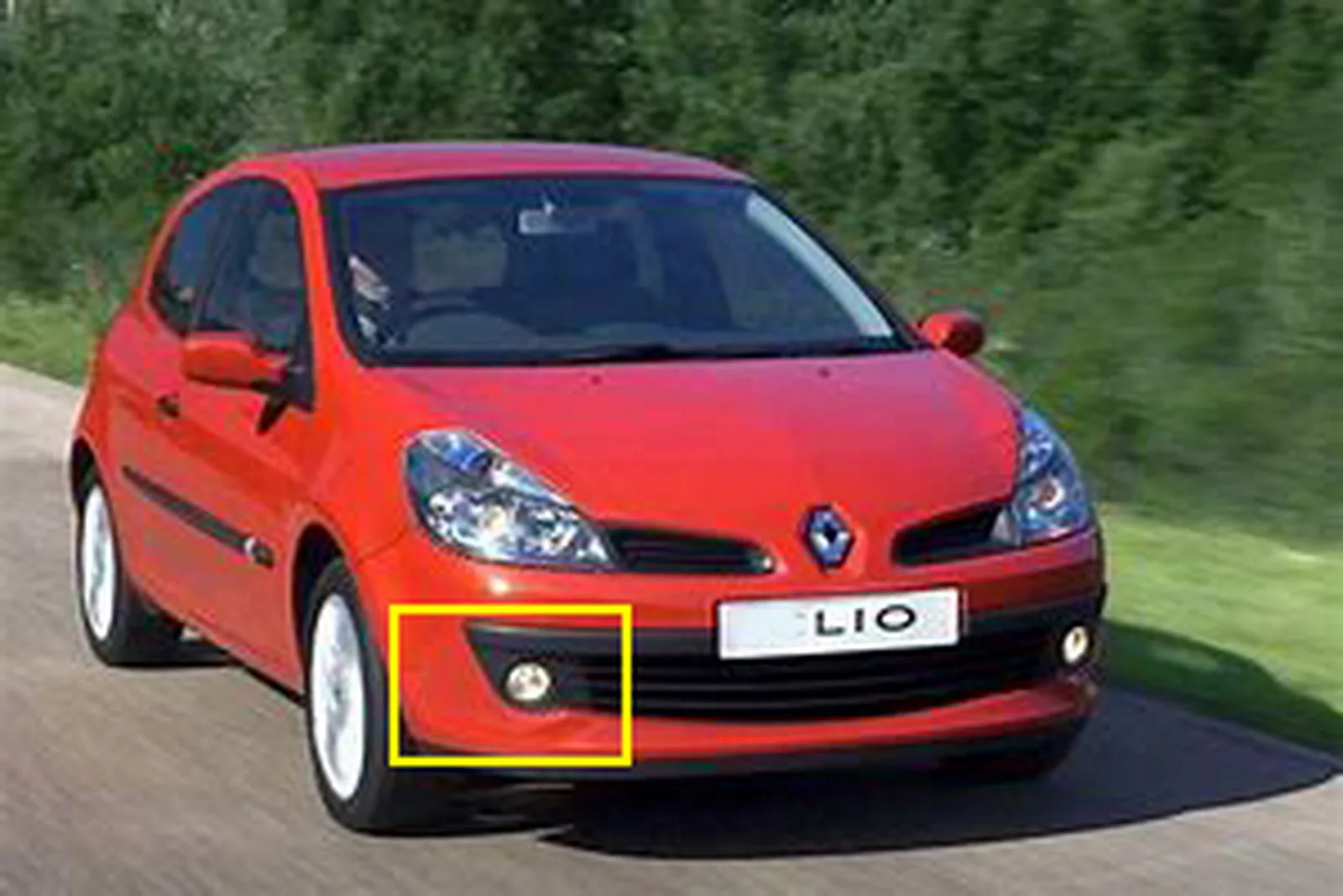 ANGRONG 1x переднего бампера Туман светильник лампы для Renault Clio 2000 2013 правой стороны