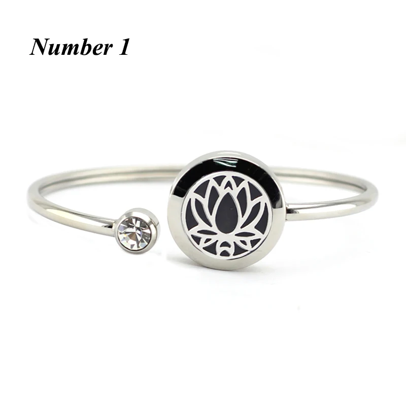 Женский браслет с эфирным маслом 20 мм 5 вставками|bangles for women|locket braceletbracelet jewelry |