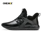 Мужская спортивная обувь для мужчин, черные зимние ботинки для снега, шерстяные кожаные беговые кроссовки, уличные спортивные Трекинговые кроссовки 8