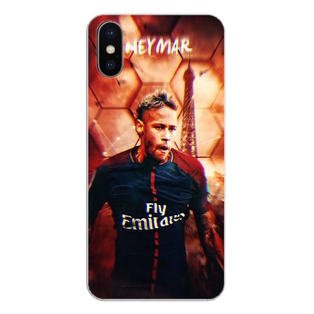 Мягкие прозрачные чехлы для Xiaomi Redmi 4X S2 3S Note 3 4 5 6 6A Por Pocophone F1 Mi Jr Neymar |