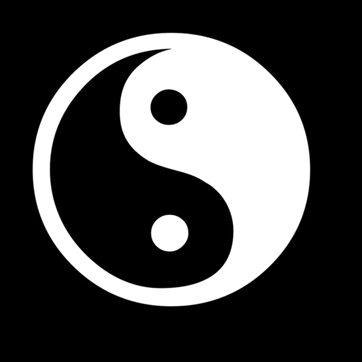 

Yin Yang Vinyl Decal Sticker Window Rock n Roll Hippie Grateful Dead Cup