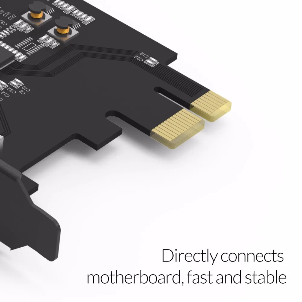USB 3 0 PCI E Express Card адаптер ORICO с 4 портами карта суперскоростного расширения