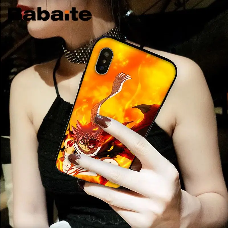 Bbabaite Сказочный хвост узор ТПУ Мягкие аксессуары для телефонов сотовый Чехол для телефона для iPhone 8 7 6 6S Plus 5 5S SE XR X XS MAX Coque Shell